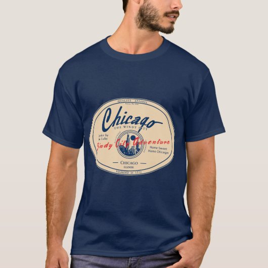 シカゴウィンディシティアドベンチャー Tシャツ (正面)