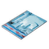 シカゴウォータータワー素晴らしシカゴファイア1871 ノートブック (左側)