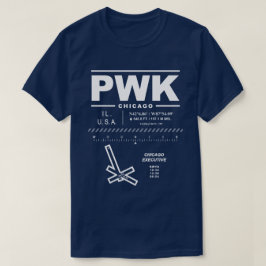 シカゴエグゼクティブエアポートPWK Tシャツ