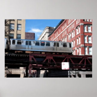 シカゴエルトレイン ポスター