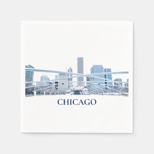 シカゴカクテルナプキン スタンダードカクテルナプキン (正面)