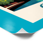 シカゴカラフル市街 ポスター (コーナー)