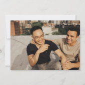 シカゴグルームズ セーブザデート (裏面)