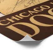 シカゴケネルクラブのドッグショー1902 ポスター (角)