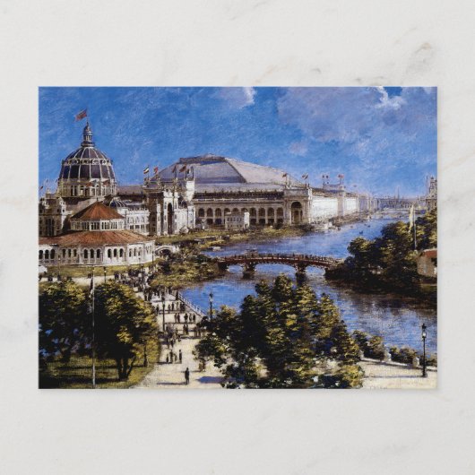 シカゴコロンブスの展覧会 ポストカード (正面)