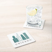 シカゴコースター スクエアペーパーコースター (インサイチュ)