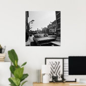 シカゴサウス州通り1967ヴィンテージ写真 ポスター (ホームオフィス)