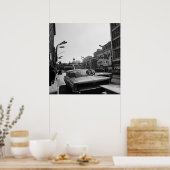 シカゴサウス州通り1967ヴィンテージ写真 ポスター (キッチン)