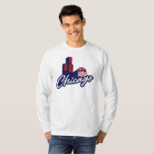 シカゴシアーズタワーアンドメトラ Tシャツ (正面フル)