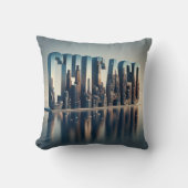 シカゴシティウォーター反射 クッション (正面)
