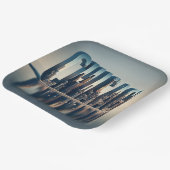 シカゴシティウォーター反射 ペーパープレート (傾斜あり)