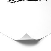 シカゴシティスカイライン水彩黒白 フォトプリント            (角)