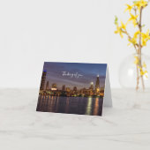 シカゴシティー考えるスケープのナイトズオブユー カード (黄色い花)