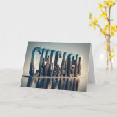 シカゴシティ誕生日 カード (黄色い花)