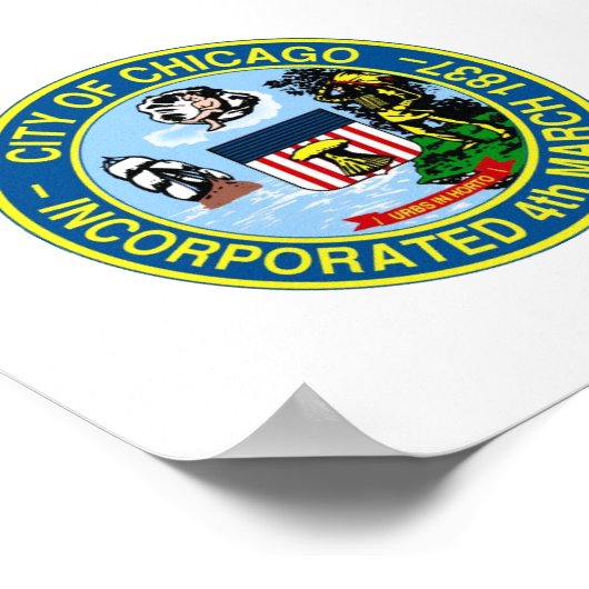 シカゴシール ポスター (角)