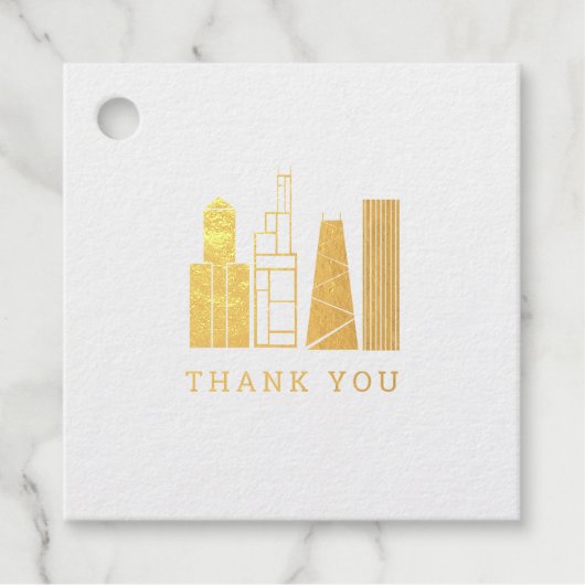 シカゴスカイラインありがとう フェイバータグ (正面)