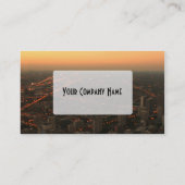 シカゴスカイラインアットサンセット 名刺 (裏面)