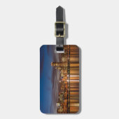 シカゴスカイラインアットナイト ラゲッジタグ (正面縦)