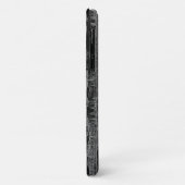 シカゴスカイラインエッチング Case-Mate iPhoneケース (裏面/左)