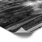 シカゴスカイラインオンキャンバス ポスター (角)