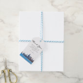 シカゴスカイラインギフトラベル ギフトタグ (より糸付き)