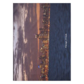 シカゴスカイラインテーブルクロス テーブルクロス (正面)