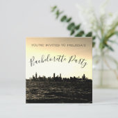 シカゴスカイラインパーティの招待状 招待状 (スタンド正面)