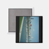 シカゴスカイラインマグネット マグネット (正面/裏面)