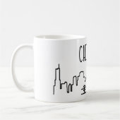 シカゴスカイラインマグ コーヒーマグカップ (左)