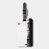 シカゴスカイラインラゲッジタグ ラゲッジタグ (正面縦)