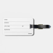 シカゴスカイラインラゲッジタグ ラゲッジタグ (裏面横)