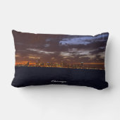 シカゴスカイラインランバーピロー ランバークッション (裏面)