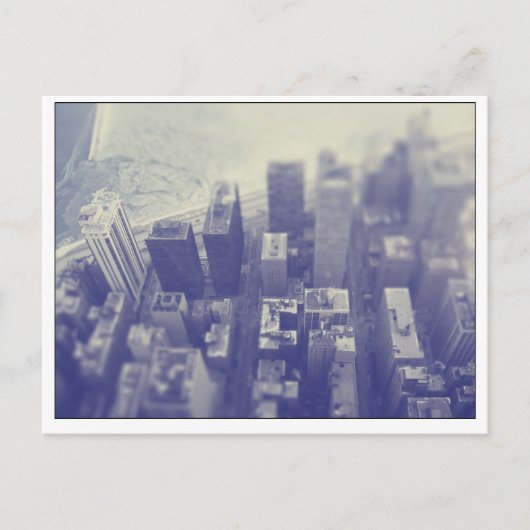シカゴスカイラインレイクビュー ポストカード (正面)