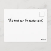 シカゴスカイラインヴィンテージ旅行はがき ポストカード (裏面)