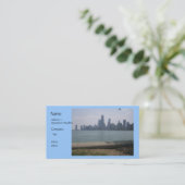 シカゴスカイライン名刺 名刺 (スタンド正面)