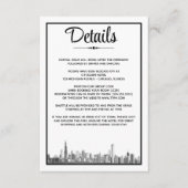 シカゴスカイライン エンクロージャーカード (正面)