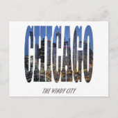 シカゴスカイライン シーズンポストカード (正面)