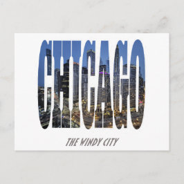 シカゴスカイライン シーズンポストカード