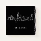 シカゴスカイライン ノートブック (裏面)