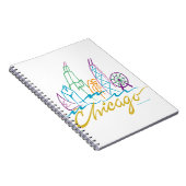 シカゴスカイライン ノートブック (右側)