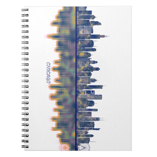 シカゴスカイライン ノートブック (正面)