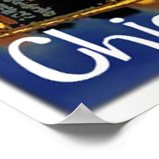 シカゴスカイライン ポスター (角)