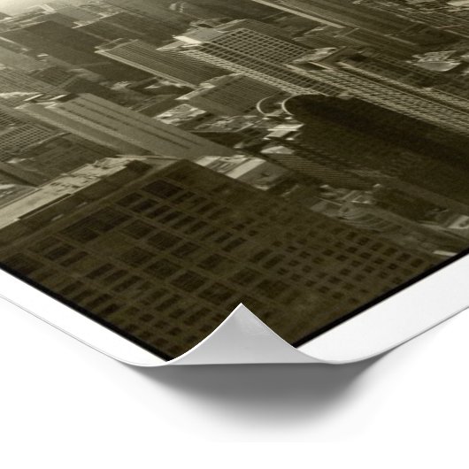 シカゴスカイライン ポスター (角)