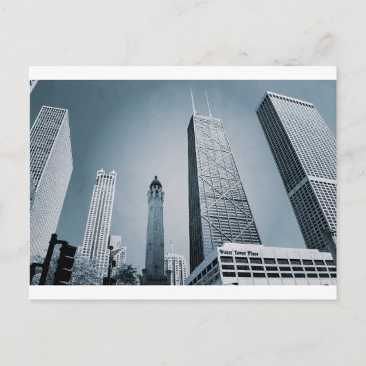 シカゴスカイライン ポストカード (正面)