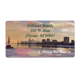 シカゴスカイライン ラベル