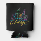 シカゴスカイライン 缶クーラー (正面)