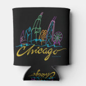 シカゴスカイライン 缶クーラー (裏面)