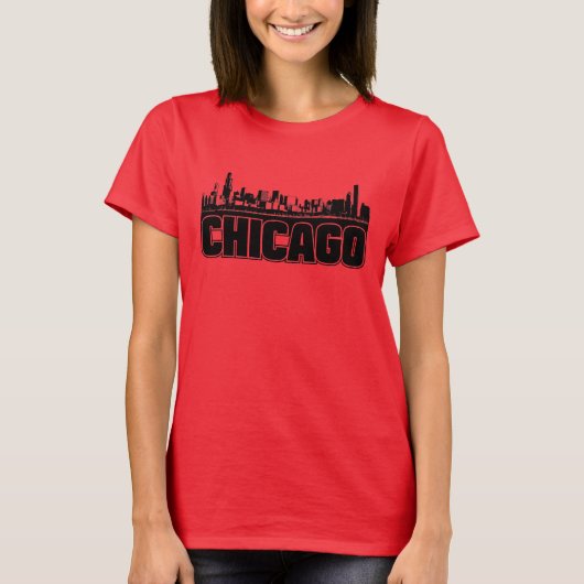 シカゴスカイライン Tシャツ (正面)