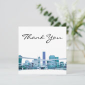 シカゴスカイラインin冬サンキューカード サンキューカード (スタンド正面)