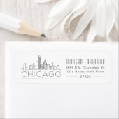 シカゴスタイルのスカイライン | ラベル (インサイチュ)